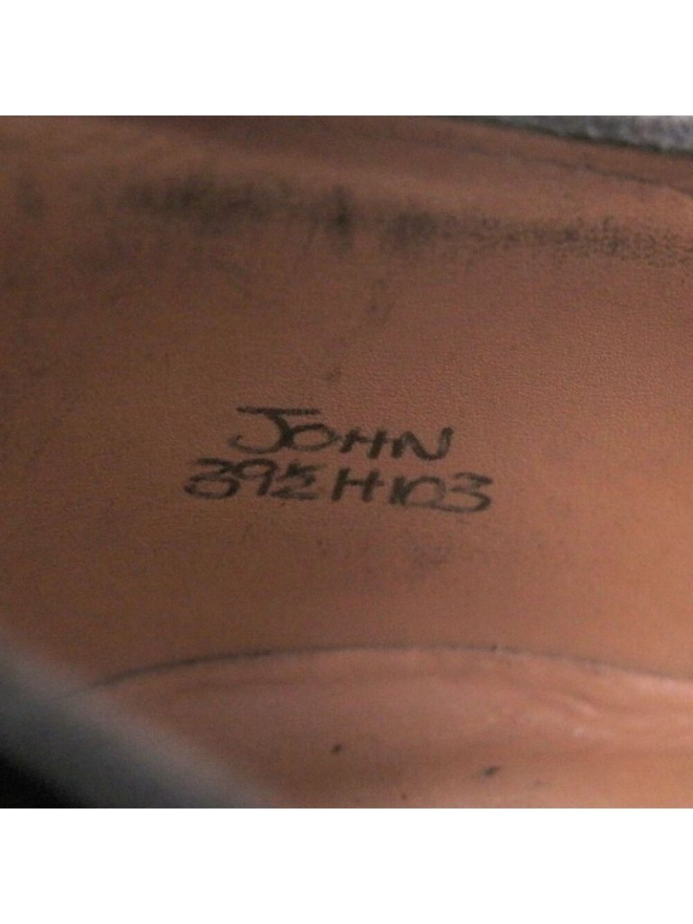 ★SOLD★ Hermes John Lobb Museum Calf Leather Wingtip Medallion Dress Shoes Brown - Picture 8 of 10